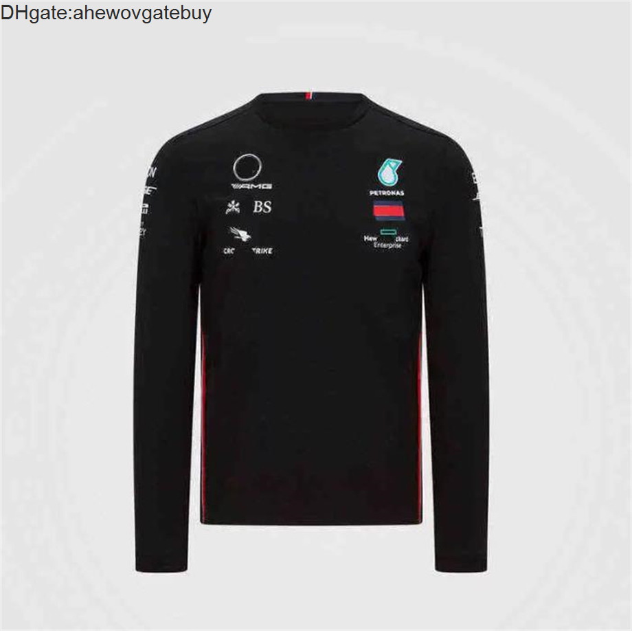 

Petronas Mercedes Amg Sweatshirts t Shirts F1 Formula One Racing Mens Women Casual Long Sleeve T-shirt Benz Lewis Hamilton Team Work Clothes SPKD