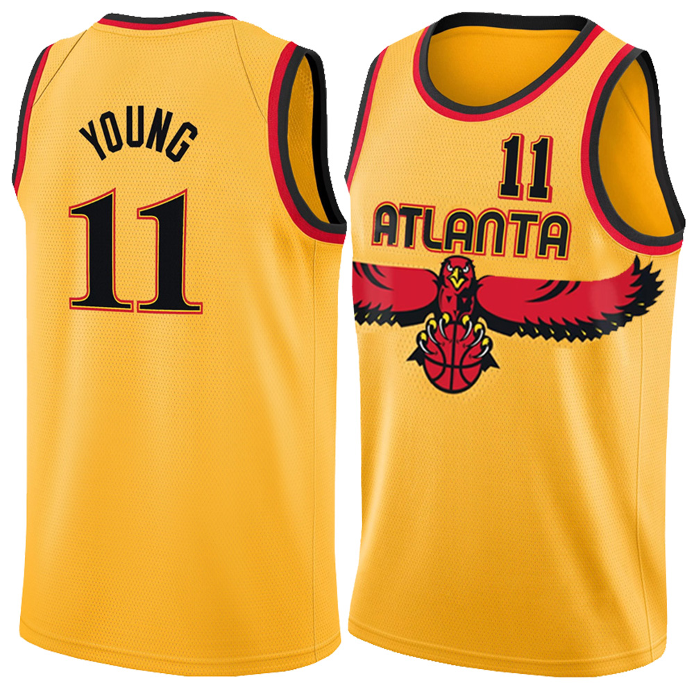 

New''Orleans''Pelicans''Men Atlanta''Hawks''Men 11 4 Zion Basketball Jersey Williamson 1 Trae Young Spud Webb 032, Black