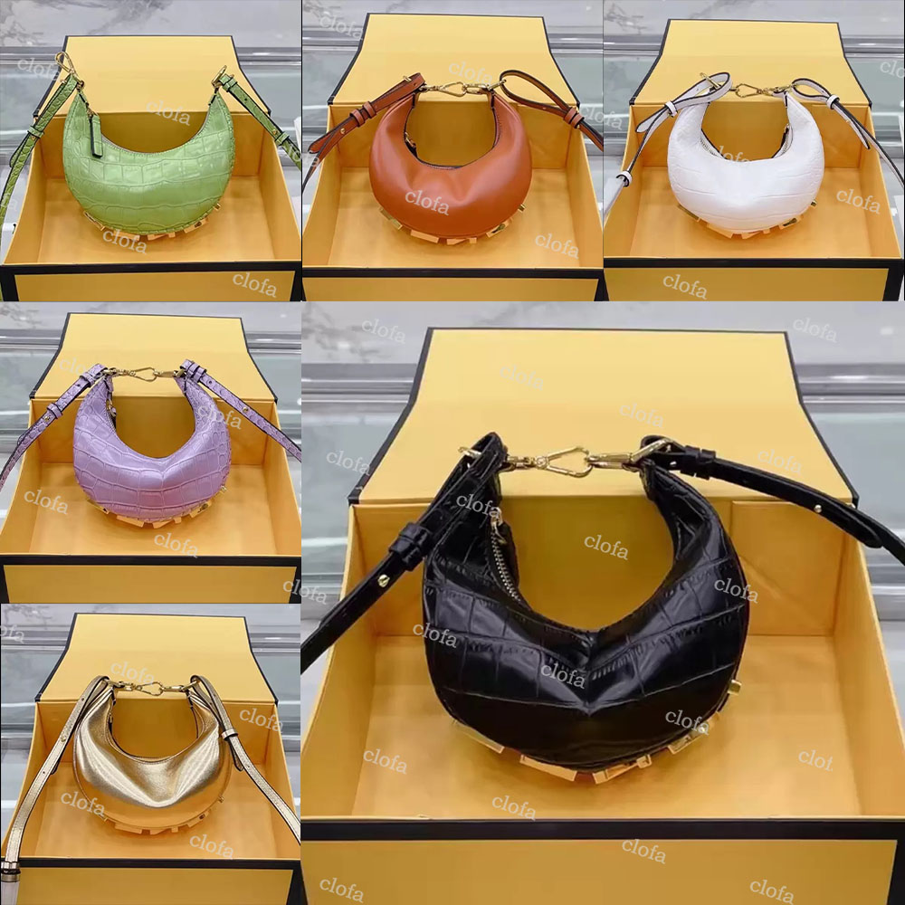 

2022 High Quality Mini Crossbody Bag luxury Women's Large Metal Letter Crescent Bag Armpit Portable one Shoulder new Designer women 16.5cm, I need look other product