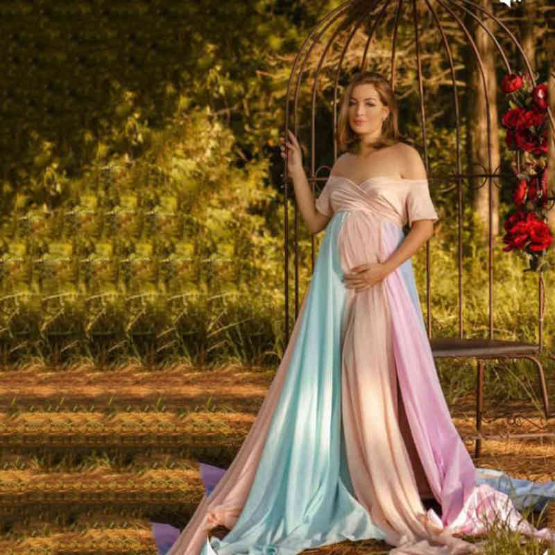 Designer Women&#039;s Prom Dresses 2022 Spring and Summer Women&#039;s Suspender Sexy Deep v Rainbow Mh One Shoulder Dresses-image-760225327