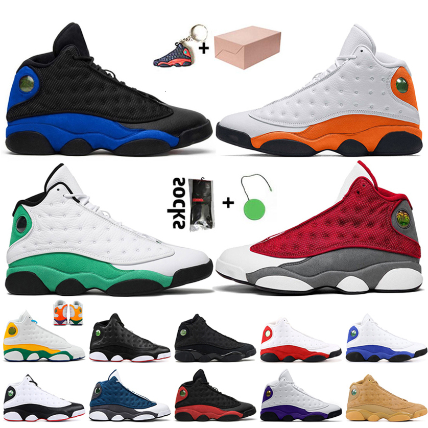 

Discount Jordns Mens Basketball Shoes 13s with Box Starfish Hyper Royal Jumpman 13 Red Flint Lucky Green Trainers Court Purple Black Cat Wheat Chaussures, A25 barons 36-47