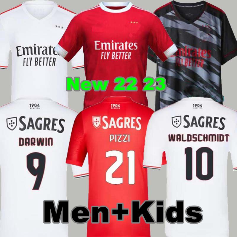 

21 22 23 Benfica soccer jersey PIZZI RAFA DARWIN G RAMOS 2021 2022 2023 Home Away Men +kids kit Football shirts OTAMENDI Grimaldo Joao Mario Yaremchuk, 1988 1990