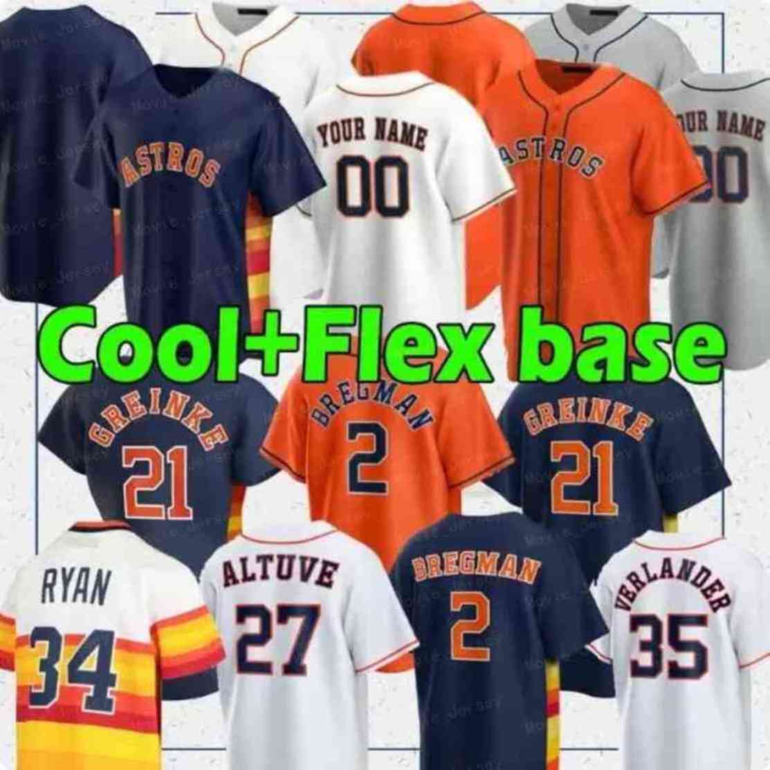 

27 Jose Altuve 7 Craig Biggio Houston Jersey Astros Mens Alex Bregman Nolan Ryan Jeff Bagwell Justin Verlander Yordan Alvarez Carlos Correa Brantley Correa X1, Men