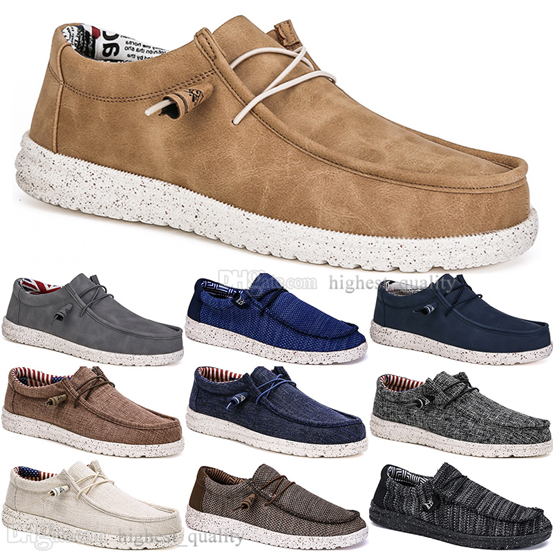 

1172 Spring New Fashion British style Mens Canvas Casual Shoes Man Hundred Leisure Student Men Lazy Drive Overshoes Outdoor Comfortable Breathable Big Size EUR 40-48