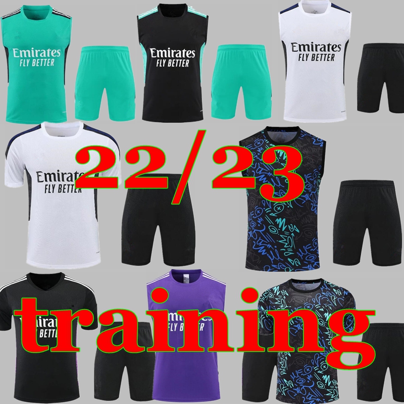 

2022 2023 BENZEMA Finals soccer jerseys 22 23 football shirt Real Madrids CAMAVINGA ALABA MODRIC VALVERDE men sleeveless uniforms VINI JR CASEMIRO training, White