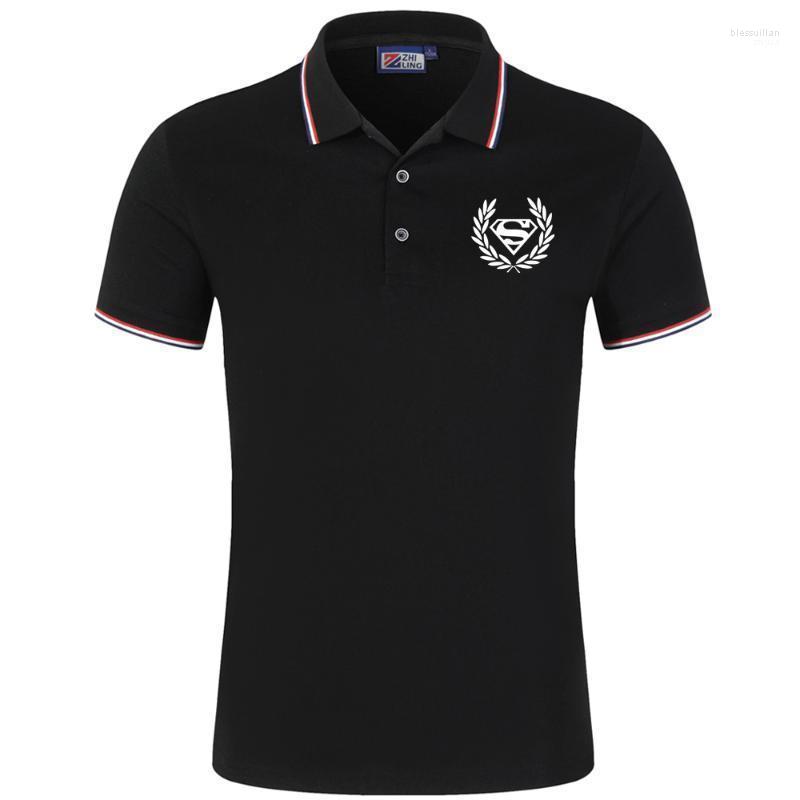 

Men's Polos Men Youth Short Sleeve Shirt Mens Casual Print Spring And Autumn Homme Solid High End Lapel Tops ShirtMen's Men'sMen's Bles22