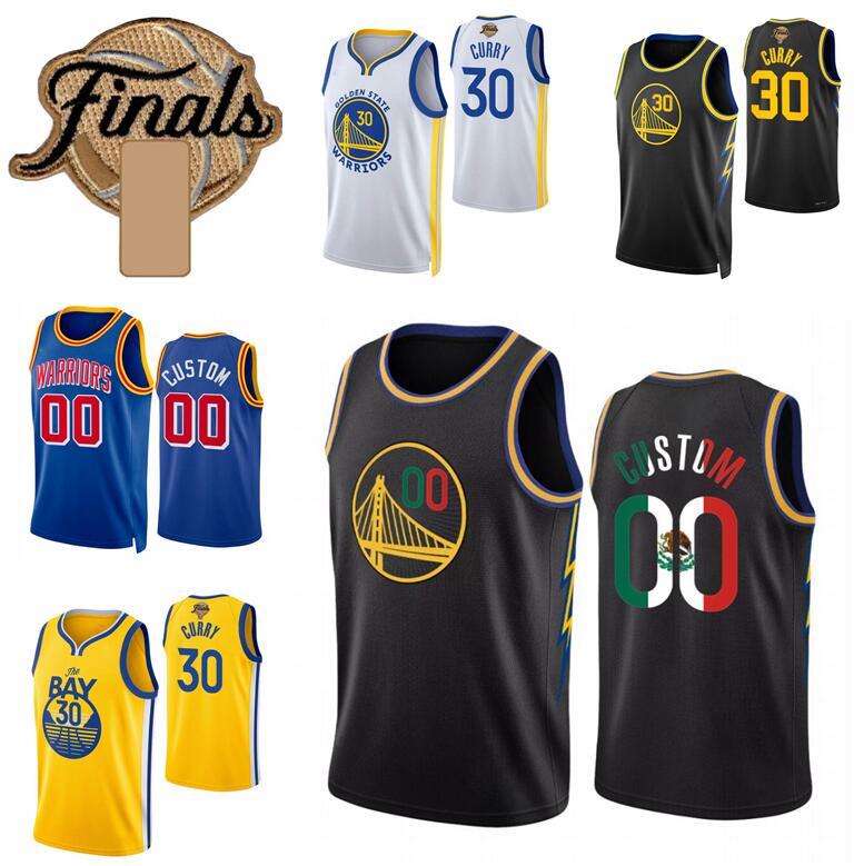 

Custom Basketball jerseys Stephen Curry finals jersey 11 Thompson 3 Poole 23 Green 22 Wiggins 00 Kuminga 9 Iguodala 5 Looney 2022-23 city jersey 02, Add finals patched