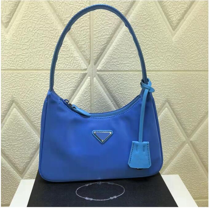 

2022 Fashion Re-Edition 2005 Nylon Woman Luxury Designers Bags Lady Women Crossbody Tote Hobo Shoulder Purses Handbags Wallet, Yellow