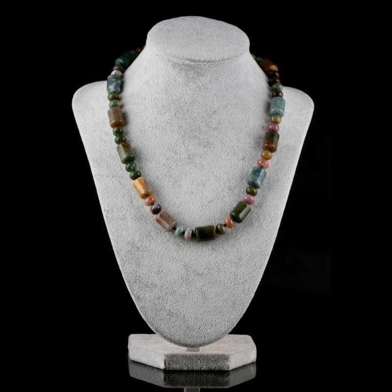 

Chokers Natural Quartz Crystal Agates Tiger Eye Stone Necklace Columnar Beads Handmade DIY Fine Jewelry Making Gift Retro StyleChokers