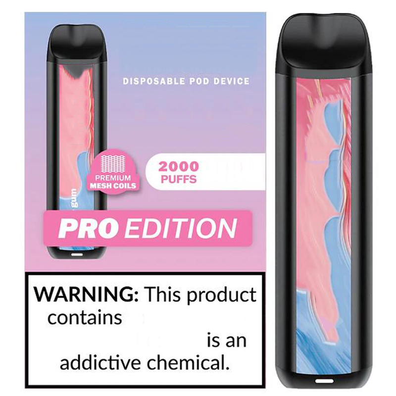 

Breeze pro 2000 Puffs edition mesh Coil Disposable E cigarettes Vape Pen 6ml Pre-filled Pods Cartridge 1000mAh Battery Vaporizer
