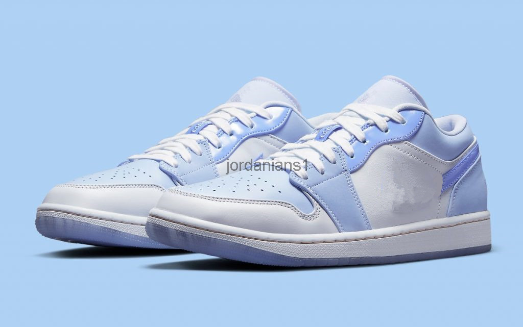 

Designer Jumpman 1 Low Basketball Mighty Swooshers Football Grey Ghost-Aluminum-Polar Men Women Outdoor Sneakers Sports Original, #1