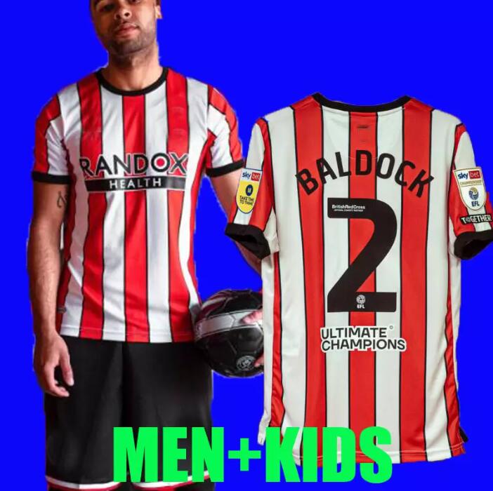 

22 23 SHEFFIELD Sander Berge UNITED home soccer jerseys away John Egan Rhian Brewster Anel Ahmedhodzic Oliver McBurnie Jayden Bogle 2022 2023 football shirt kit, White