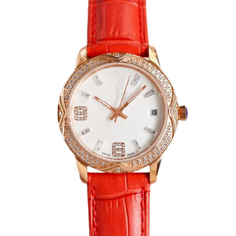 

Fashion Mechanical Elegant womens Watch 35mm Stainless Steel leather Sapphire Crystal Oyster Perpetual Designer Watchs luxury Watches Montre de luxe designeraaa, 1#