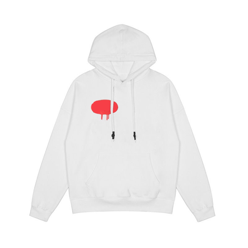 Hoodie Pullover Designer Spring Men Sweat-shirt Flame Logo Hooide à manches longues Hoody Loose Asian Taille