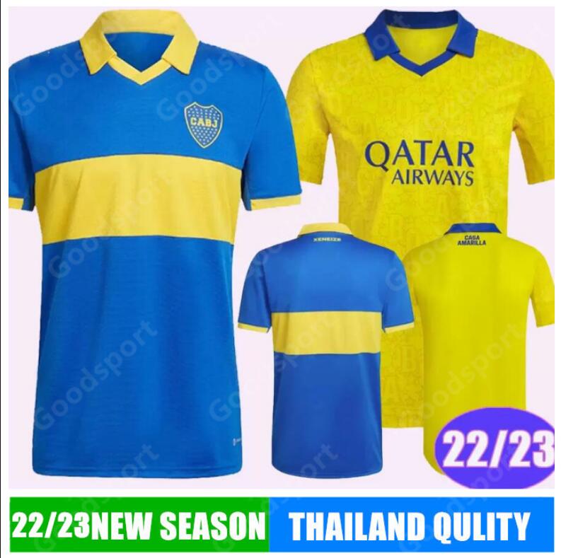 

22 23 Boca Juniors MEDINA VILLA Mens Soccer Jerseys FERNANDEZ BENEDETTO MOLINAS RAMIREZ VARELA VAZQUEZ Home Away 3rd Football Shirts Short Sleeve CALCIO KID KITS, 2223