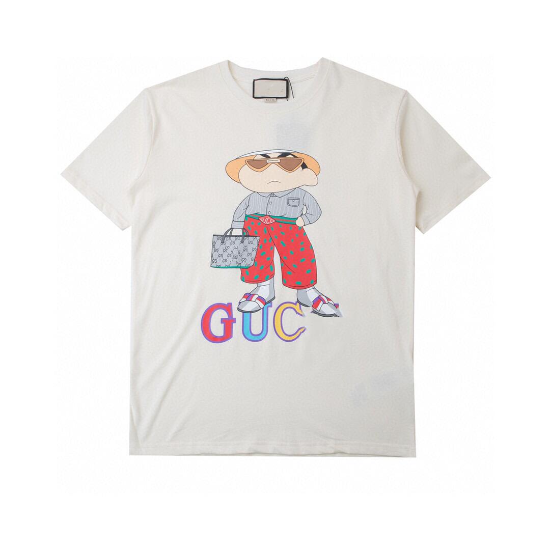 Top quality European designer embroidery Desinger Brand T-shirts Men Women High Quality 100% Cotton Clothings Hip Hop Top Tees Friends T shirt Y5-image-767108676