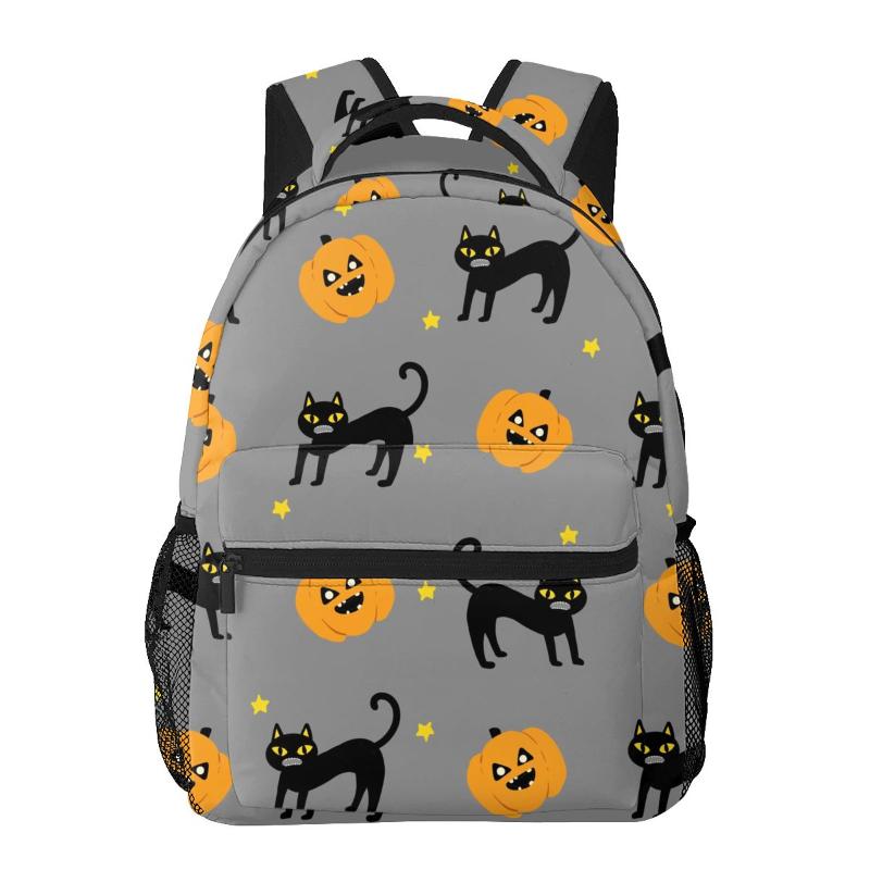 

Backpack Female Halloween Women College School Bagpack Travel Shoulder Bags For Teenage GirlsBackpack, Black