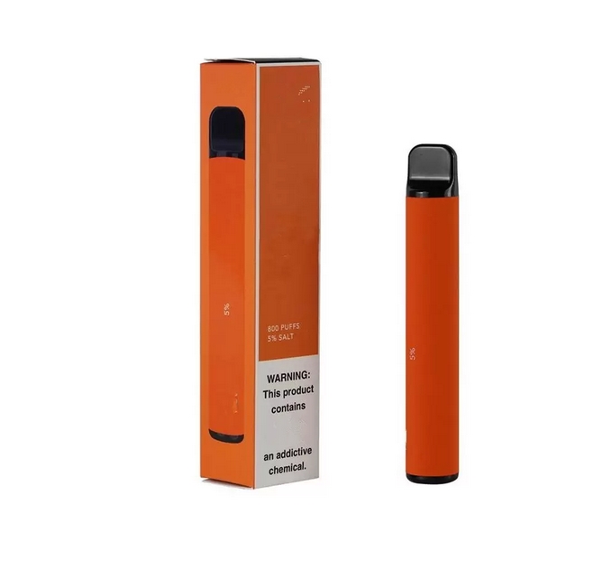 

800 Plus Puffs Disposable vape Electronic Cigarettes device kits 2.8ml Cartridge Pod 450mAh Battery vapors