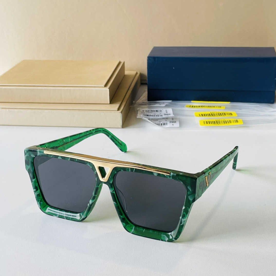 

Designer Sunglasses Summer Fashion Beach Sunglasses for women men Full Frame Letter Rectangle Design High Quality glasses