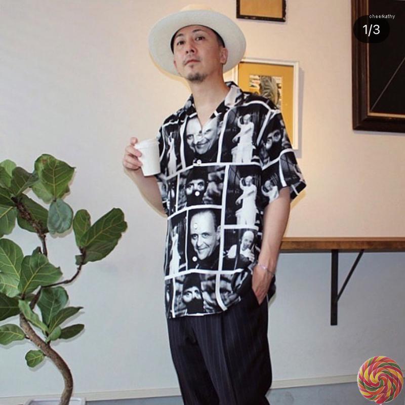 

Men' Casual Shirts MARIA Men' High Quality Silence Of The Lambs Hannibal Vacation Hawaiian ShirtMen' Chee22, W105