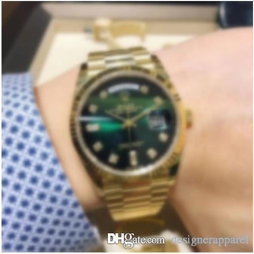 

Famous Brand Rolex 36mm Men Band Watches Automatic Menchanical Movement Sapphire Glass Steel Women With Original Green Boxes Rolexwatch 10