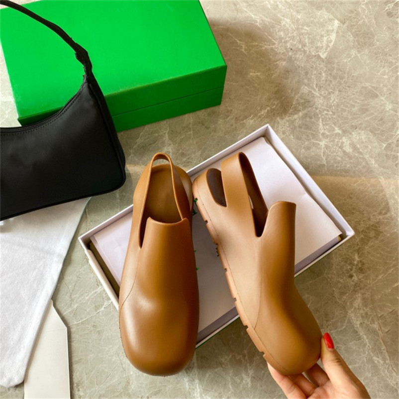 

flat heels women puddle sandals luxurious Leathers Womens Sandal flats shoes Fashion sexy letter Leat Bottegas Venetas, Brown