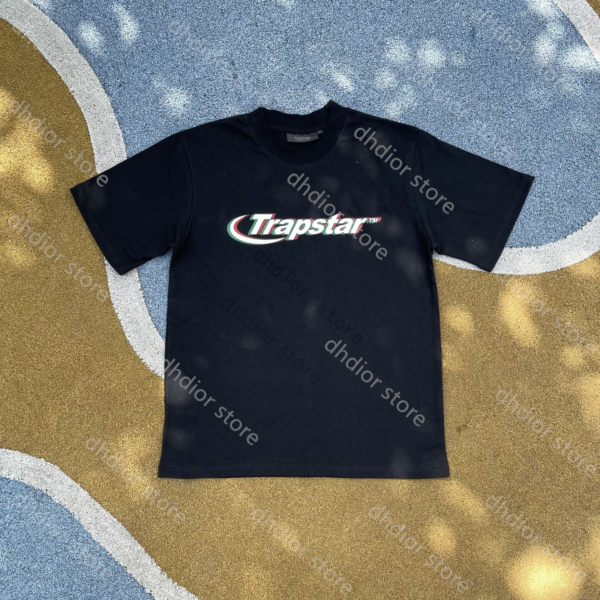 

Luxury t shirt Short Sleeve Trapstar High Quality Design Phantom Icon Trapstars Letter Shirts Men and Women Couple Tops Summer Fashion Versatile Loose Trapstar, White