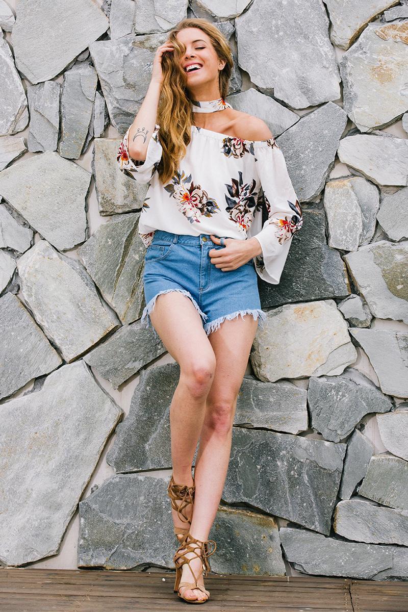 

Women' Blouses & Shirts Women' Summer Off Shoulder Sexy Tops Chiffon Casual ShirtWomen' Vere22, Multi