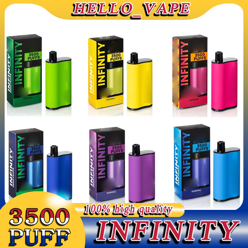 

FUMED INFINITY Disposable E cigarettes 1500mah Battery Capacity 12ml With 3500 2500 puffs Extra ULTRA Vape Pen 100% High Quality 50mg Vapors Wholesale