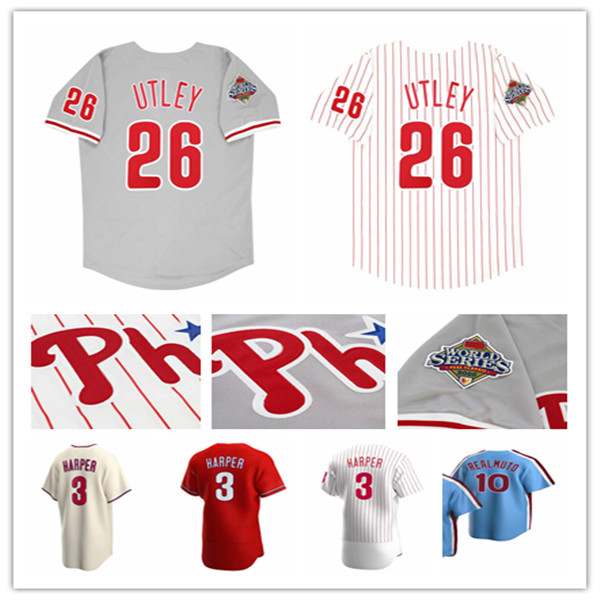 

Custom PHI 2008 Retro WS Baseball Jerseys Chase Utley Cole Hamels PAT BURRELL RYAN HOWARD BRAD LIDGE JAMIE MOYER Shane Victorino Phillies JIMMY ROLLINS Stitched, Man retro white