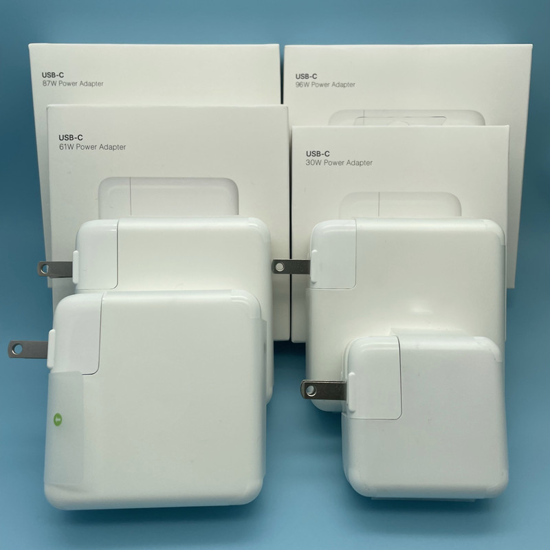

High Quality 30W 61W 67W 87W 96W USB-C TypeC Power Adapter Laptop Quick PD Charger For Macbook Air Pro iPhone iPad Dell HP Asus