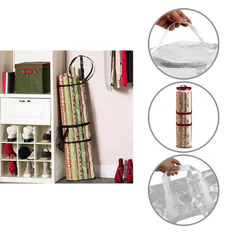 

Storage Bags Cylindrical Bag Waterproof Practical Convenient Pouch Foldable