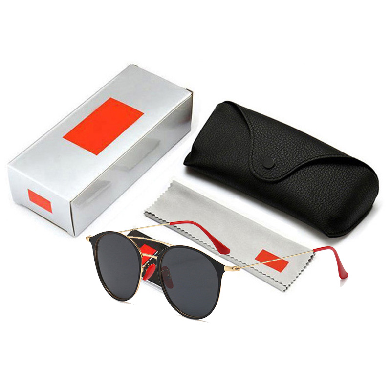 New Fashion 3607 SHOOTER Style Vintage Polarized Sunglasses Metal Circle Brand Design Sun Glasses Oculos De Sol With Logo