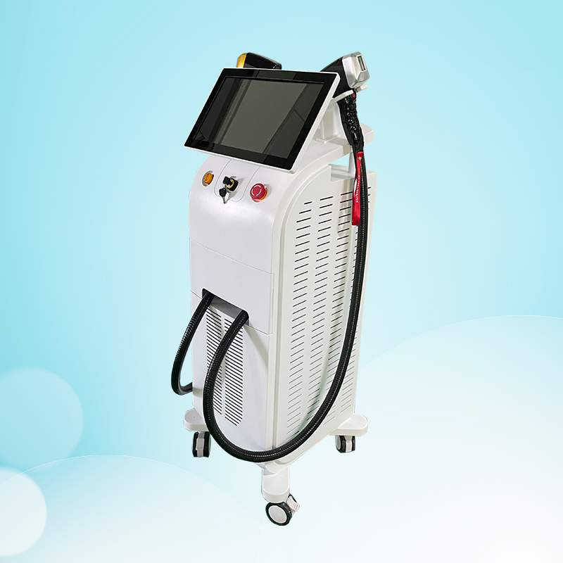 

The New 2 Handle Diode Laser Hair Removal Machine with factory directly sales price