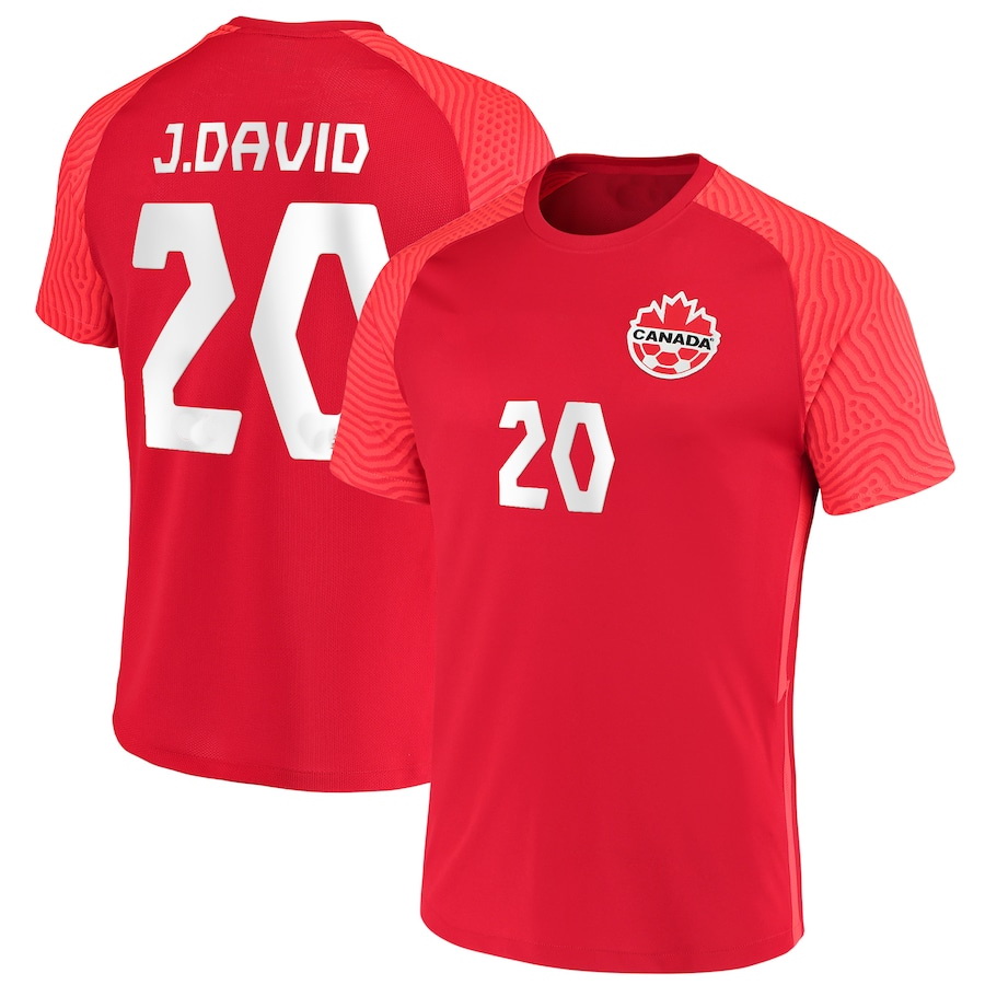

21/22 Canada Soccer Jerseys national team Home 19 DAVIES #17 LARIN customized HOILETT 10 CAVALLINI 11 DAVID 20 KAYE 14 LARYEA 22 MILLAR 23 HUTCHINSON #13 Yakuda, 21-22 home red