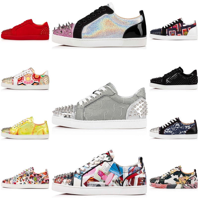 

Classic Design Men's Shoes Sneaker rubber sole Low Top Rivets Flat Suede Leather multicoloured rhinestone finish minimalist Walking Shoes, 002