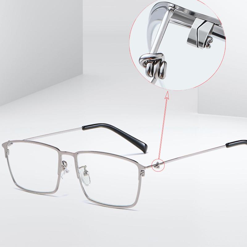 

Sunglasses Men Anti Blue Light Reading Glasses Women Metal Full Frame Presbyopic Computer Magnifier Optical Eyeglasses 150 200 250Sunglasses