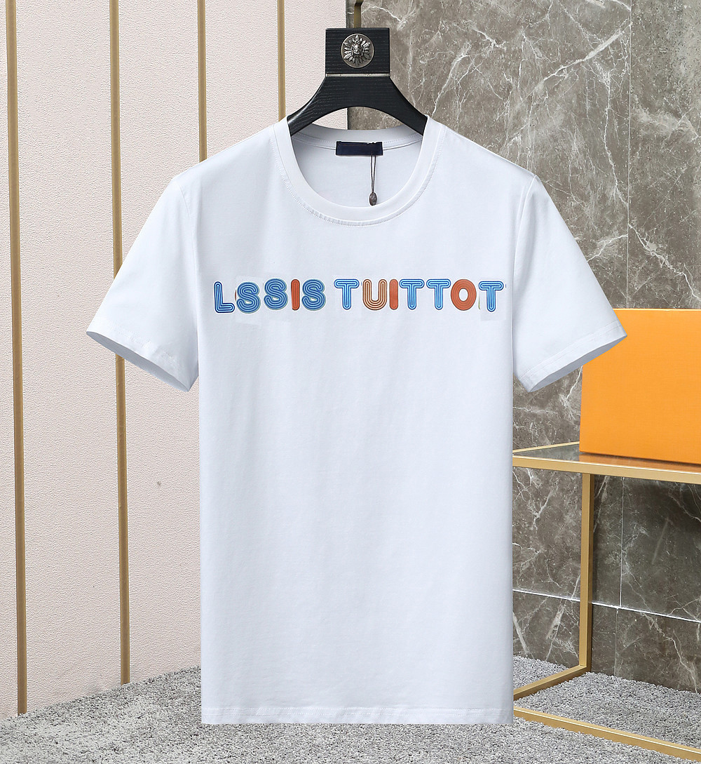 

2022 Mens Letter Print T Shirts Black Fashion Womens Designer Summer High Quality Top Men s Clothing Short Sleeve Couples Casual Clothes Ready To Ship #72