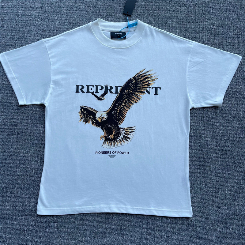 

T-shirt Men Women 1 High Quality Graphic Print Tee White Tops Vintage Short Sleeve