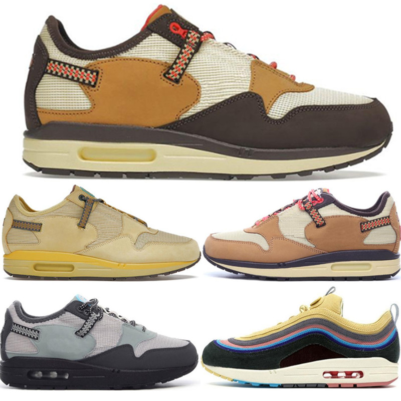 

Running Shoes OG Cactus Jack Concepts Max 1 Patta Waves Men Women Baroque Brown Wheat Cave Stone Saturn Gold Blueprint Treeline Mens Trainers Sports Sneakers, 16