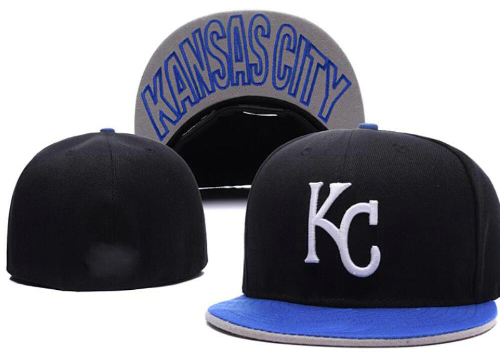 

2022 Kansas City Men's Team Baseball Full Closed Cap Women Navy Blue Red KC QS CR Letter Gorras Bones Men Women Casual Outdoor Sport Flat Fitted Hats A0, 30