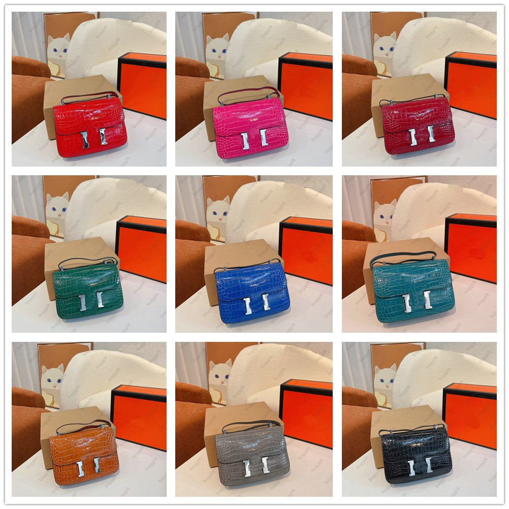 

Comstance Stewardess Bag Designer Women Horse Rouge Epsom Leather Totes Luxurys Alligator Ladies Messenger handbag Cross body Shoulder Purse, No bag;for balance fees