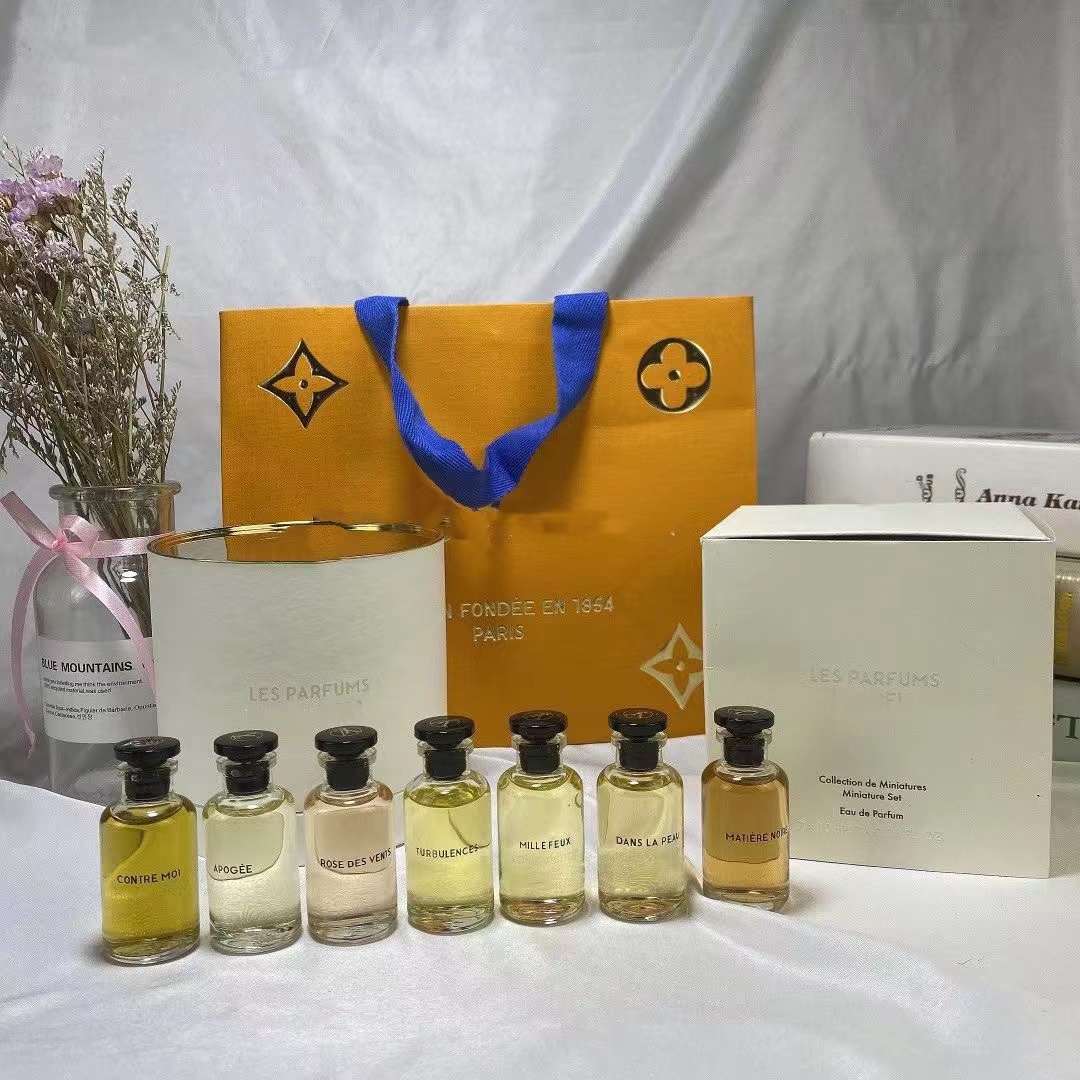 

women perfume quality and women perfume set wind rose spray 7 pack