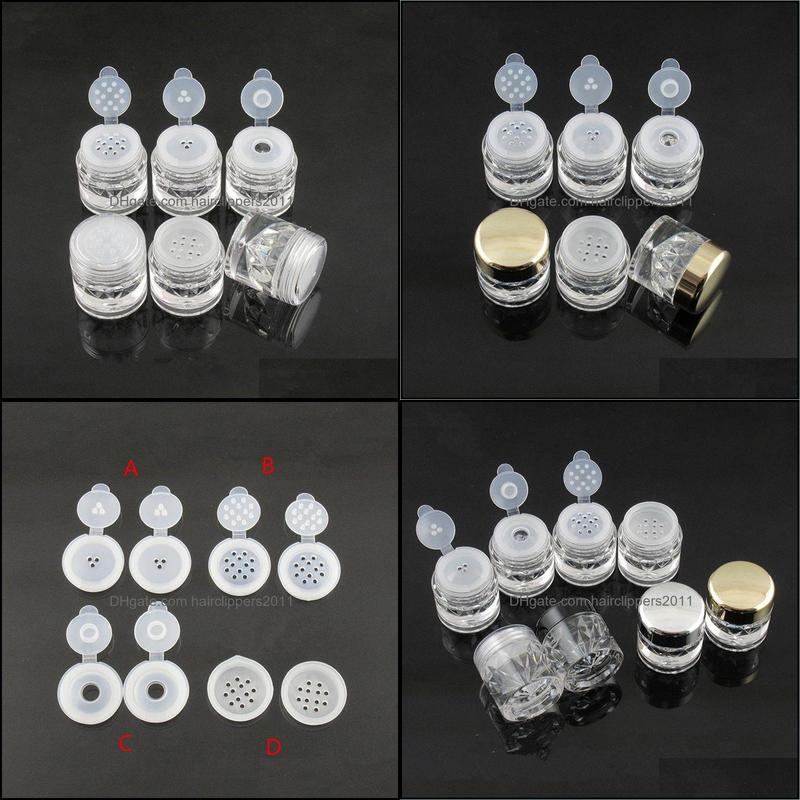 3G Small Powder Sample Jar 3Cc Mimi Ps Case3Cc Plastic Container Fast F2123 Drop Delivery 2021 Other Health Beauty Items Sr49S-image-760047487