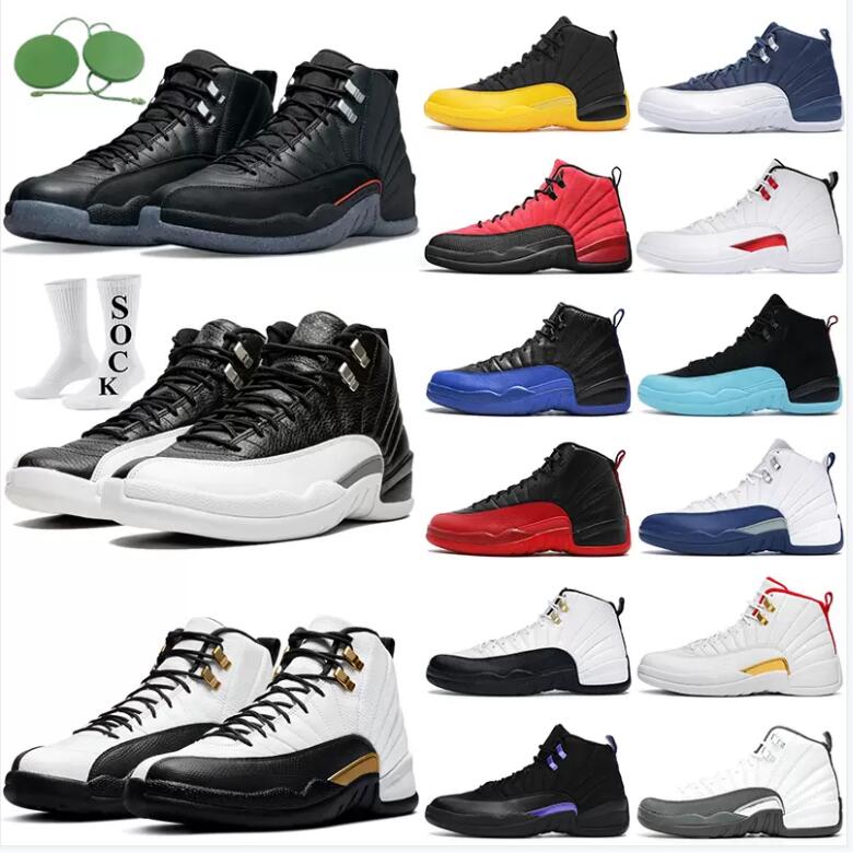 

men basketball shoes 12s Playoffs 2022 Royalty Taxi Utility Indigo Reverse Flu Game Reverse Dark Concord 12 mens outdoor sports trainers sneakers, Shoes (11)