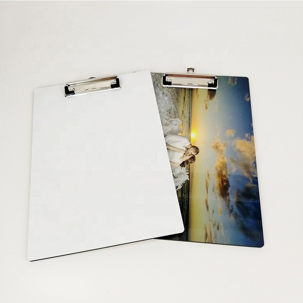 

Sublimation A4 Clipboard Recycled Document Holder White Blank Profile Clip Letter File Paper Sheet Office Supplies sxmy6