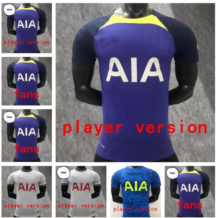 

21/22/223 Player version Spurs Home BALE SON Soccer Jerseys 2021 2022 2023 Away KANE LLORENTE DELE shirt LUCAS Customized Football uniform