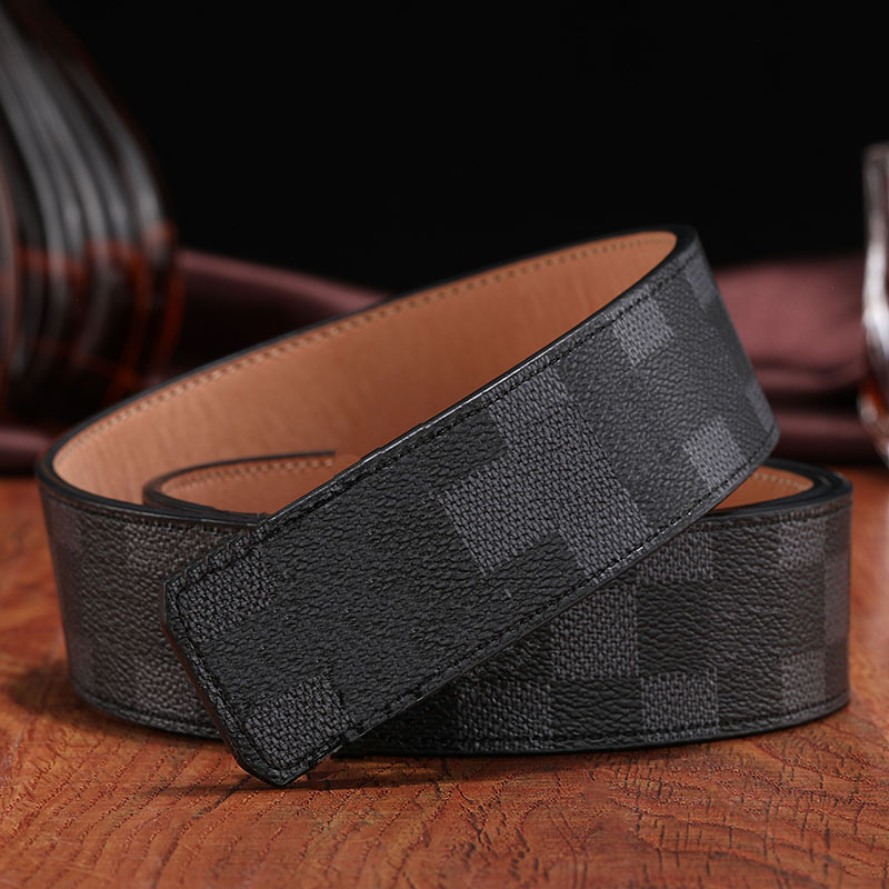 

Golf Belts For Men Designer Mens Womens Fashion Genuine Leather Male Smooth Buckle Womans Mans Leather Belt Width 3.8cm With box 105-125