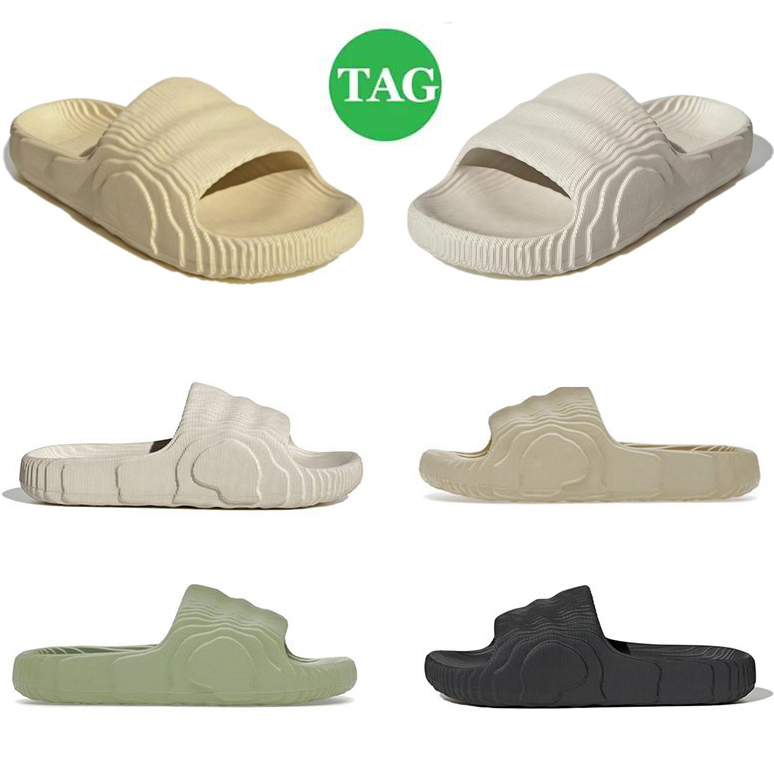

Adilette 22 Men Women Designer Slippers Slides Sandals Platform Shoe Fashion Breathable Magic Lime St Desert Sand Black Grey Slipper Slide Sandal Shoes Scuffs, Pay for box
