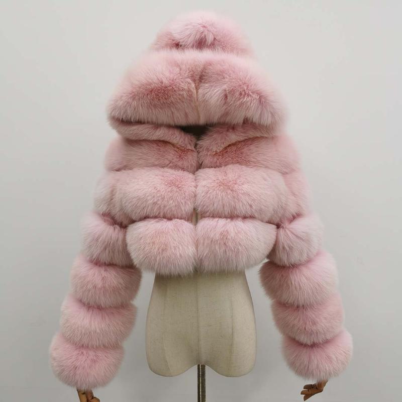 

Women' Fur & Faux JanefurThree Section Coat Genuine Winter For Women Long Sleeves OvercoatWomen' Women'sWomen, Sky blue